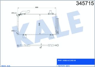 RADYATÖR KLİMA ACCORD 08-15 resmi