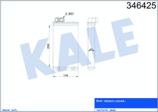 KALORİFER RADYATÖRÜ LGN I 95-01 260X157 resmi