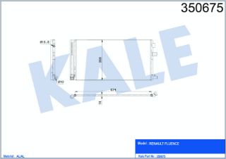 KÖNDENSER AL/AL FLUENCE 1.6 16V 08 resmi