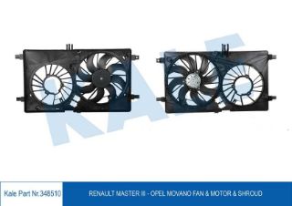 FAN RADYATÖR MASTER III 10=  2.3 DCI DAVLUMBAZLI resmi