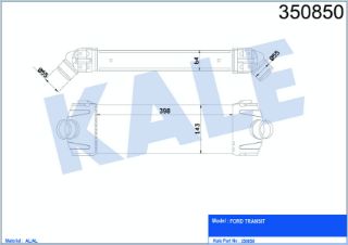 TURBO RADYATÖRÜ V347 2.2TDCI 2.4TDCI 06>14 resmi