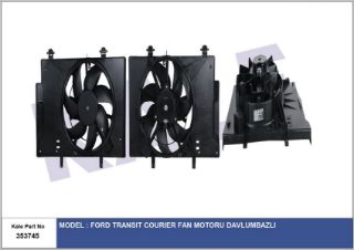 FAN MOTORU KOMPLE (FORD: COURIER 1.0 ECOBOST /1.6 TDCI KLIMASIZ 14>) resmi