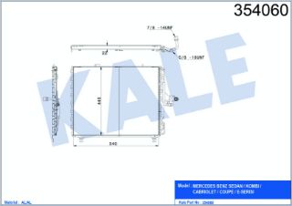 KÖNDENSER AL/AL SEDAN-KOMBİ-CABRİOLET-COUPE-E-SERISI resmi