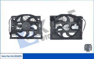 KOMPLE FAN BMW E46 (FAN/MOTOR/DAVLUMBAZ) resmi