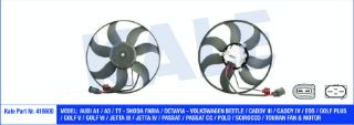 FAN MOTORU-360 MM 220W (VW CADDY 04-  GOLF 04-14  PASSAT 06-15  AUDI A3 04-13  SEAT LEON 06-13  SKODA OCTAVIA 09-13) resmi