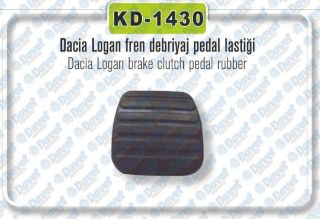 PEDAL LASTİĞİ FREN DEBRİYAJ LOGAN resmi