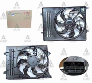 FAN RADYATÖR IX-35 10-15  SPORTAGE 11= 1.6 BENZ. resmi