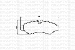 FREN BALATASI ARKA SPRINTER 907 910 211 214 311 314 316 319 414 416 419CDI 18 > resmi