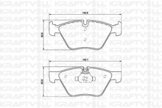 ÖN  FREN BALATASI BMW E60 E90 F10 resmi