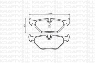 ARKA FREN BALATASI BMW E36 Z3 E32 E34 E36 M3 E34 M5 resmi