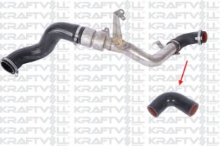 TURBO HORTUMU METAL BORU HARİÇ OK ILE GOSTERILEN KÜÇÜK HORTUM FORD MONDEO IV 1.8 TDCI FORD S MAX I1.8 TDCI FORD GALAXY III 1.8 TDCI resmi