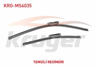 ARAC BAZLI SİLECEK SETİ 600-350MM FIAT 500 (312..) / FIAT 500C (312..) / FIAT 500X -334 / OPEL MOKKA / MOKKA X / CHEVROLET TRAX / RENAULT ZOE (BF) / HYUNDAİ IX20 (JC) resmi