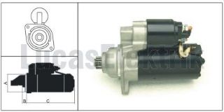 MARS MOTORU 12V 10DIS AUDI FORD SKODA VW SEAT resmi