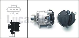 ALTERNATÖR 12V 120A FOCUS 1,8TDDI 98>05 CONNECT 1,8TDCI 02>13 (ŞAFTLI TIP-CANAKLI) resmi