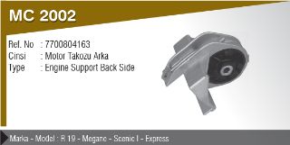 MOTOR TAKOZU - ARKA .. ( R19 - MEGANE - SCENIC I - EXPRESS ) resmi