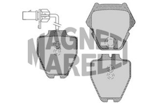 ÖN BALATA FİŞLİ AUDI A4 S4 QUATTRO 97-01 A4 A6 2.7 T-2.7 T QUATTRO 99-05 resmi