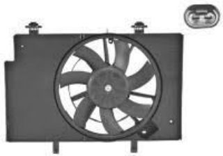 FAN MOTORU ( /+AC) FIESTA VI 1,4 / 1,4TDCI / 1,5TDCI / 1,6TDCI 08 /> B MAX 1,5TDCI / 1,6TDCI 12 /> resmi