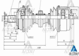 AKS KOMPLE ÖN ACCENT 06-11 ERA  DİZEL SAĞ resmi