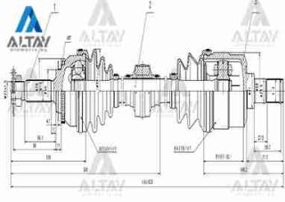 AKS KOMPLE ÖN ACCENT 06-11 ERA  DİZEL SOL resmi