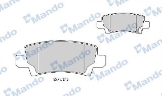 FREN BALATASI ARKA (95MM) COROLLA 1.4 02- resmi