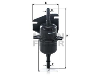 YAKIT FILTRESI ( FIAT ALBEA 98- PALIO 96- 1.2-1.4-1.5-1.6-1.6 16V ) resmi