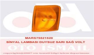 SOL ON SINYAL LAMBASI SARI-DUYSUZ (VOLKSWAGEN  LT 97-07) resmi