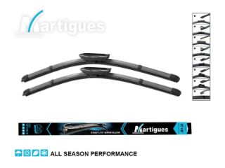 SİLECEK SÜPÜRGESI MUZ CLİO III MEGANE III FLUENCE 600+400MM 24+16 INC resmi