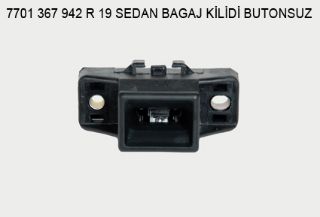 BAGAJ KİLİDİ OEM 7701367942 R19 SEDAN (BUTONSUZ MODEL) resmi