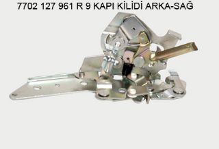 KAPI KİLİDİ ARKA SAĞ OEM 7702127961 R9 ELEKTİRİKLİ resmi