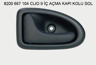 KAPI İÇ AÇMA KOLU SOL OEM 8200667104 CLİO-II MEGANE-I LOGAN resmi