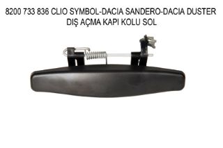 KAPI DIŞ AÇMA KOLU SOL OEM 8200733836 SYMBOL THALIA DACİA DUSTER SANDERO resmi