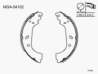 KAMPANA BALATA "LEVYESIZ" ( FIAT: SCUDO 96 - 06 / CITROEN: JUMPY 96 - 02) resmi