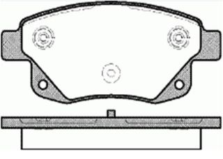 ARKA FREN DISK BALATA ( FORD : TRANSIT V347 06-)                                                (17-15100106) - (WVA 24486) resmi