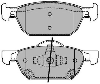 BALATA FREN ON-(HONDA: ACCORD 2009>2013 CIVIC 2017> ) resmi