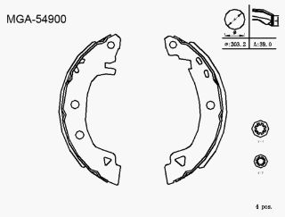 KAMPANA BALATA ( RENAULT: R19 89 - 98 / FIAT: BRAVA MAREA 95 - 01) resmi