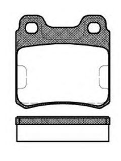 ARKA FREN DISK BALATA WVA 21140 ( OPEL : VECTRA A 2.0 SAAB 900 ) resmi