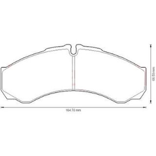 FREN BALATASI ON / ARKA ( IVECO : DAILY 35.8 10 12 ) resmi