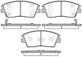 BALATA FREN ON-(HYUNDAI : TUCSON 16> KIA: SPORTAGE 15> ) resmi