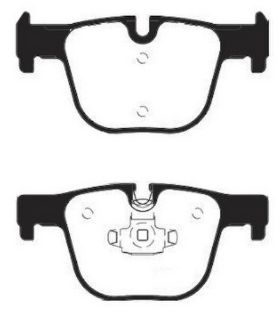 FREN BALATASI ARKA (BMW: F30-F32-F34-F36 / 3.35İ,3.40İ ) resmi