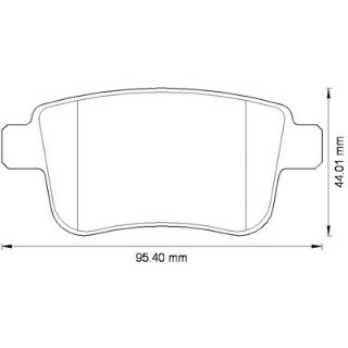 440604876R ARKA BALATA KNG III EXPRESS 1.5DCİ 05 KNG III 1.6 16V 1.5DCİ 08 MERCEDES CITAN 12 440606267R resmi