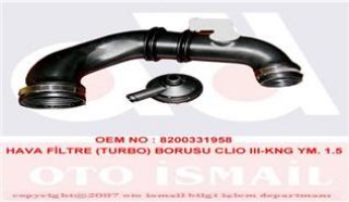 HAVA GİRİŞ TURBO BORUSU NEW KNG-CLİO III-TWNG-MGN II-THALIA-LOGAN-SANDERO 1.5 DCI K9K resmi