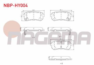 FREN BALATA ARKA İKAZLI DELIKLI HYUNDAİ ACCENT ERA 1.5 CRDI - 1.6 CVVT 06-12/ I30 1.6 CRDI 07-11/ I20 1.4 CRDI 08-15/ KİA RİO II 1.5 CRDI 2006-2011/CEE'D 1.6 CRDI 2006-2012/ SPORTAGE 1.6 GDI 2010- resmi