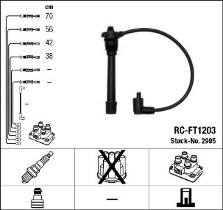 BUJİ KABLOSU PALİO 1.2 16V resmi