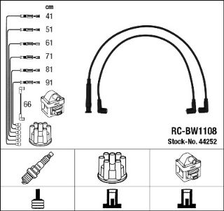 RC-BW1108 ATEŞLEME KABLOSU resmi