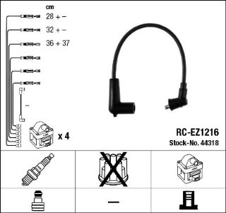 RC-EZ1216 ATEŞLEME KABLOSU resmi