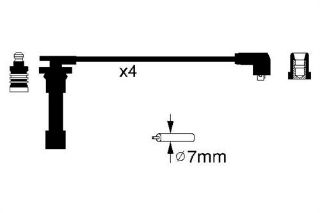 BUJİ KABLOSU ROVER 618İSİ 96-99 620Sİ 93-99 623Sİ 93-99 HONDA PRELUDE 2.2 96-00 ACCORD 2.0 93-98 resmi