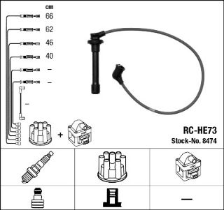 RC-HE73 ATEŞLEME KABLOSU resmi