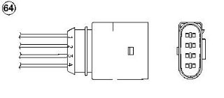 OKSİJEN SENSÖRÜ OZA659-EE17 PASSAT 1.6-1.8-1.8T 96-00 -A4 95-00 -A6 97-05 1.8-1.8T 1175MM resmi