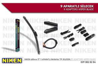 SİLECEK 430mm 9 APARATLI BANANA TİP resmi