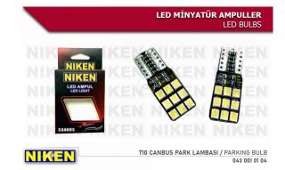 LED AMPUL T10 CANBUS PARK LEDI BEYAZ resmi